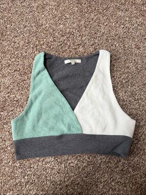 ZSUPPLY Cozy Knit Crop Tank Top